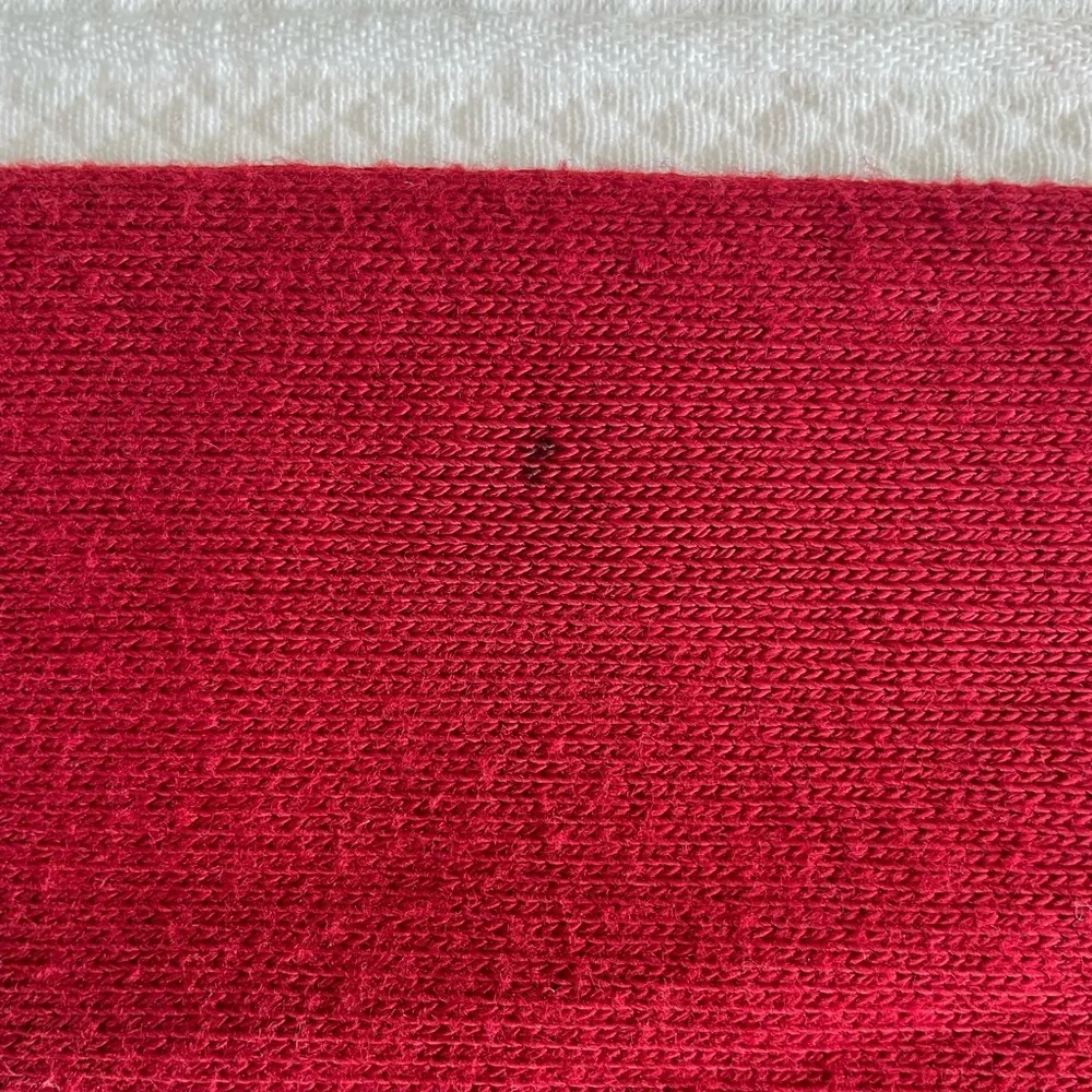 Vtg Alabama Football V-Neck Long Sleeve Sweater Crimson White Roll Tide Artex UA - Picture 9 of 16